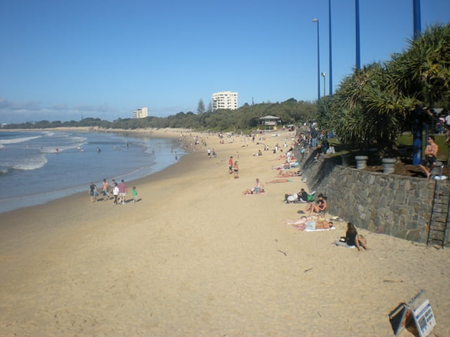 Mooloolaba beach