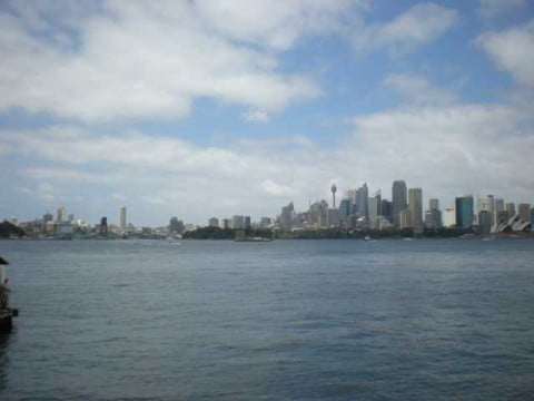 View from ferry point