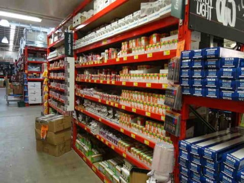 Hardware store bulbs