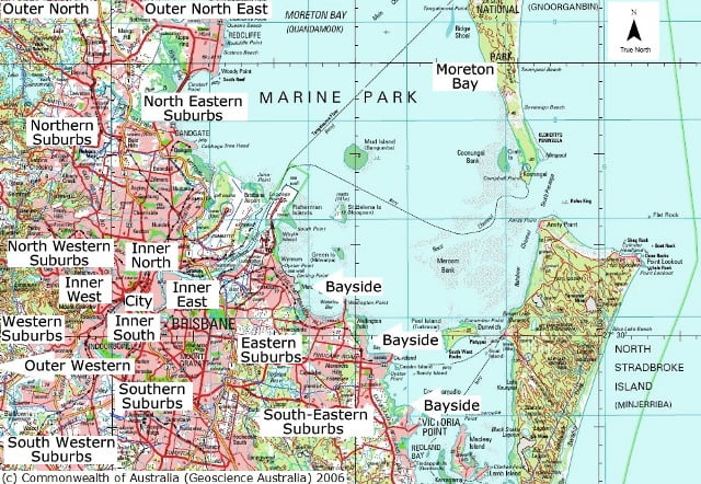 Brisbane Map